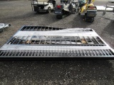 2023 GREATBEAR 20' BI-PARTING IRON GATE W/ RECTANGULAR DEER ARTWORK (UNUSED)