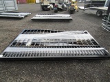 2023 GREATBEAR 20' BI-PARTING IRON GATE W/ RECTANGULAR DEER ARTWORK (UNUSED)