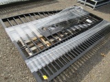 2023 GREATBEAR 20' BI-PARTING IRON GATE W/ RECTANGULAR DEER ARTWORK (UNUSED)