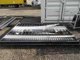 2023 GREATBEAR 20' BI-PARTING IRON GATE W/ RECTANGULAR DEER ARTWORK (UNUSED)