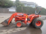 KIOTI LB2204 TRACTOR W/ LOADER