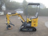 AGT INDUSTRIAL H12 MINI EXCAVATOR (UNUSED)