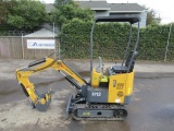 AGT INDUSTRIAL H12 MINI EXCAVATOR (UNUSED)