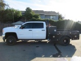 2018 GMC 3500 4X4 FLATBED PICKUP