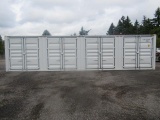 2023 40' HIGH CUBE SHIPPING CONTAINER W/ (4) SIDE DOORS