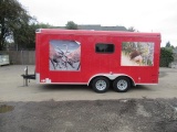 2016 FOREST RIVER CARGO MATE 16' T/A ENCLOSED CARGO TRAILER