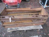 (4) SKID STEER ADAPTER PLATES