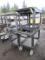2' X 3' DOUBLE TRAY RUBBERMAID CART & (3) 2' X 3' DOUBLE TRAY ULINE CARTS