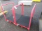 (2) CARPETED DECK MATERIAL CARTS