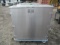 3-SHELF STAINLESS STEEL ROLLING CART W/ DOUBLE DOOR, 44'' X 21'' X 51''
