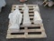 (3) DECORATIVE FEMALE STATUES (24'', 31'' & 32'' TALL)