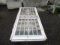 DECORATIVE GLASS SECURITY DOOR 79'' H X 34.5'' W