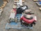 SPEEDAIRE AIRLESS PAINT SPRAYER, HONDA GV400 MOTOR, BRIGGS & STRATTON 20HP TWIN 2 MOTOR, & ASSORTED