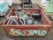 4' X 4' STEEL TOTE W/ BANDING CART, GREENLEE 690 FISHING SYSTEM, HAZARDOUS WET/DRY VACUUM & HEPA
