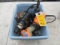 CHICAGO VARIABLE SPEED MUTLI-FUNCTION TOOL W/ ASSORTED HEADS, CHICAGO CORDED 3/8 CLOSE QUARTER