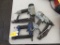 (3) NAIL GUNS, CAMPBELL HAUSFELD PORTER CABLE, HITICHI