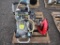 RYOBI PRESSURE WASHER W/ SURFACE CLEANER, TORO BACKPACK BLOWER, & PRESSURE WASHER PUMP
