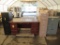 65.5'' X 31'' 6-DRAWER DESK, 5-DRAWER FILING CABINET, & (2) 4-DRAWER FILING CABINETS