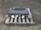 38'' W BUMPER BRUSH GUARD & LIGHT BAR W/ (4) HALOGEN LIGHTS