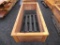 74'' X 32'' 16'' CEDAR PLANTER BOX