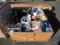 ASSORTED PIPE FITTINGS, TAPE, SILICONE, & PLUMBING ACCESSORIES