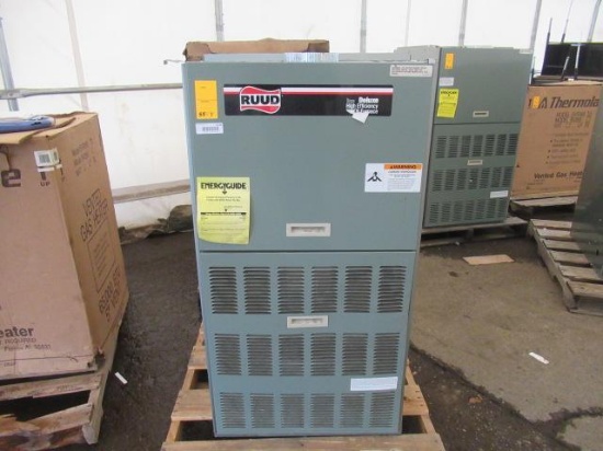 RUUD HIGH EFFICIENCY OIL FURNACE (UNUSED)