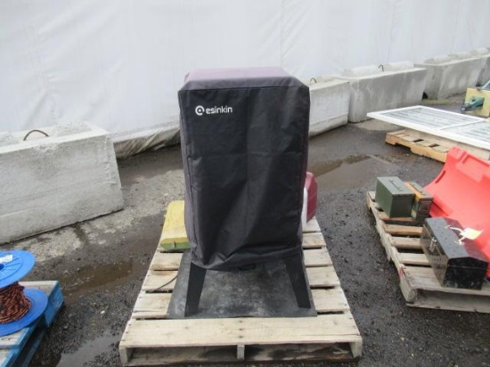 SMOKEY MOUNTAIN ELECTRIC SMOKER, COLEMAN PROPANE LANTERN, 2-BURNER PROPANE CAMP STOVETOP, & (2)