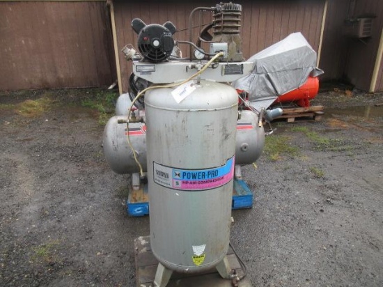 CAMPBELL HAUSFELD POWER PRO VT558704 5 HP AIR COMPRESSOR, SINGLE PHASE, 110V