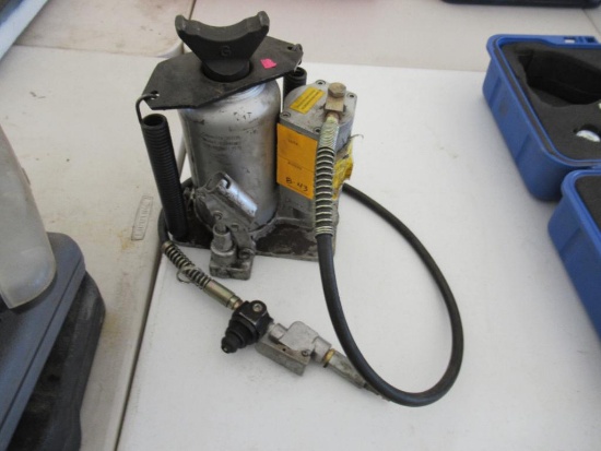 GATHER TOOLS MOORE SAFE GT-20MS 20 TON PNEUMATIC BOTTLE JACK