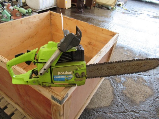 POULAN 3400 COUNTERVIBE GAS CHAINSAW