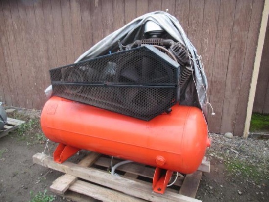 DEVAIR 445 120GAL 15HP AIR COMPRESSOR, 200PSI, 230/460V