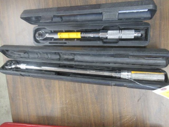 CDI 2503MFRMH TORQUE WRENCH 250LB CAPACITY, & PROTO J6006C TORQUE WRENCH 80LB CAPACITY