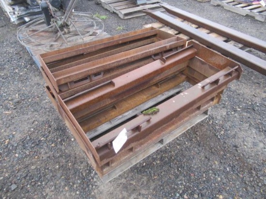 (8) SKID STEER ADAPTER PLATES