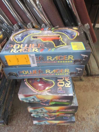 (7) 2018 POWER RACER BUNDLE SETS