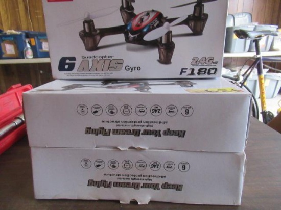(3) DFD QUADCOPTER 6 AXIS GYRO DRONES