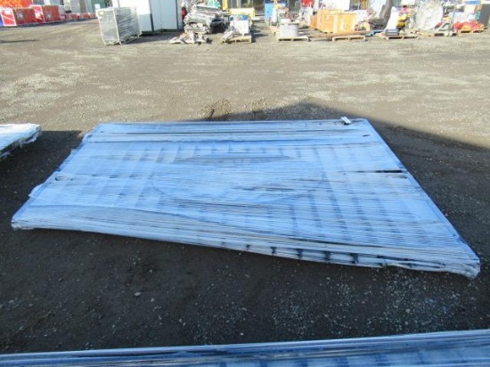 2023 GREATBEAR 20' BI-PARTING IRON GATE W/ ROUND DEER ARTWORK (UNUSED)
