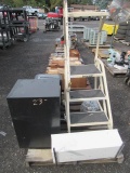 COTTERMAN 3-STEP STOCK LADDER, WINIX AIR PURIFIER, 2-DRAWER FILE CABINET, FEMININ NAPKIN DISPENSER,