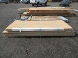 APPROX (23) PIECES 8' X 4' WOOD SIDING