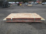 APPROX (25) SHEETS OF PARTICLE BOARD