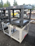 (4) 2' X 3' RUBBERMAID DOUBLE TRAY CARTS