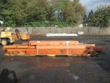 (16) PIECES OF ASSORTED SIZE & LENGTH WOOD BEAMS
