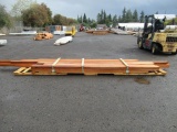 ASSORTED SIZE & LENGTH WOOD BEAMS/BOARDS