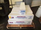 (11) BOXES OF 20' X 200' 2MIL CLEAR POLYTHYLENE PLASTIC SHEETING
