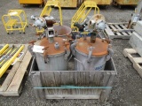 HEPA ALLERGY MACHINE & (3) BINKS PRESSURE TANKS