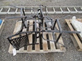 (2) METAL SWIVEL CHAIRS