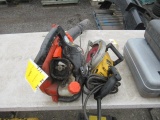 ECHO PB-251 BLOWER & DEWALT DW377 7 1/4'' WORM DRIVE SAW