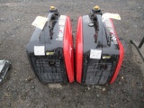 (2) PREDATOR 2000 GENERATOR, 1600W RUNNING/200W PEAK, *ONE NON-RUNNING - MISSING CARBURETOR