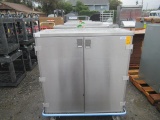 51'' X 44'' X 21'' STAINLESS STEEL ROLLING CART