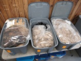 (3) TOTES ASSORTED WOOL