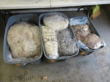 (3) TOTES ASSORTED WOOL